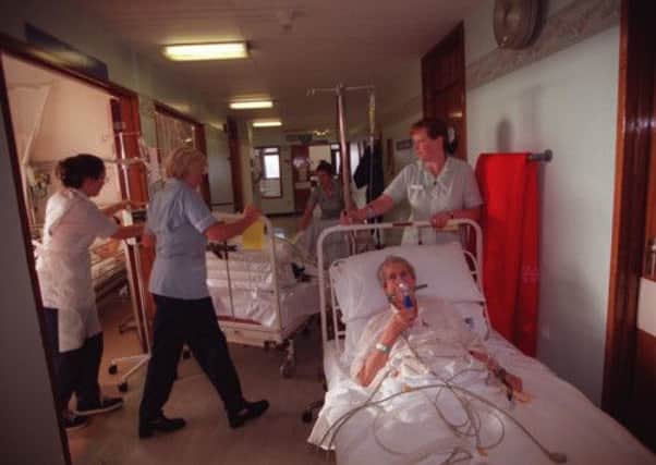 A shortage of acute beds lies at the heart of the boarding issue. Picture: Robert Perry