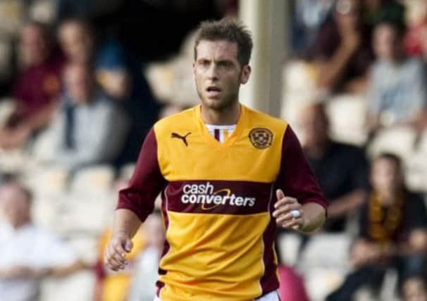 Paul Lawson is set to make his competitive debut for Motherwell against Kuban Krasnodar. Picture: SNS