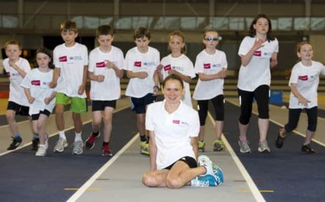 Freya Ross at Join In 2013: Glasgow Athletics and Shettleston Harriers ACs summer camp. Picture: SNS