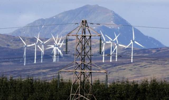 Scotland exports 20 per cent of the electricity it generates, mainly to England, but subsidies could end if cheaper supplies were available. Picture: PA