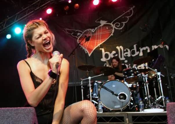 Nouvelle Vague perform at Belladrum Tartan Heart festival. Picture: Contributed