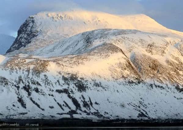 A man who died on Ben Nevis while on a charity walk has been named. Picture: TSPL