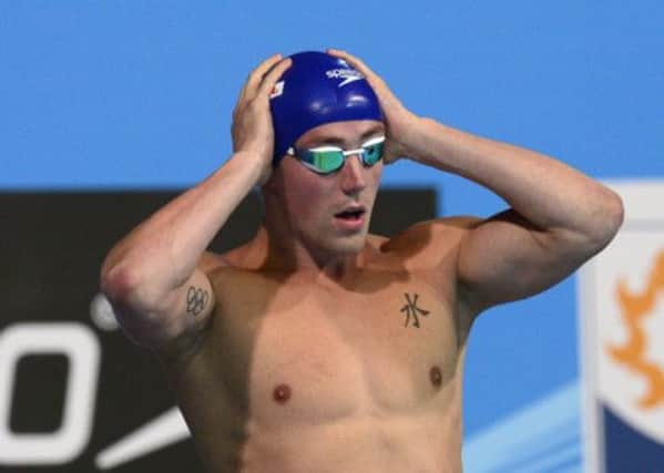 Britains Robert Renwick will compete in the  mens 200metre freestyle in Barcelona tonight. Picture: Getty