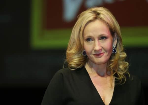 JK Rowling: accepted donation from law firm who breached her confidentiality. Picture: AP