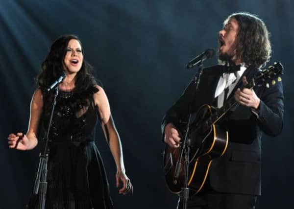 Joy Williams and John Paul White of the Civil Wars at the Grammys. Picture: Getty