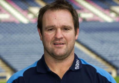 Edinburgh assistant Stevie Scott has given his backing to Alan Solomons. Picture: SNS