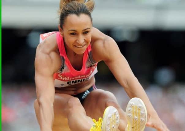 Jessica Ennis-Hill in action at the Sainsbury's Anniversary Games. Picture: Getty