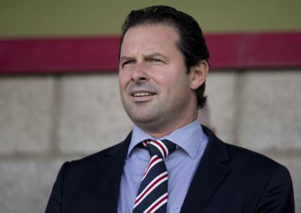 Craig Mather wants Rangers to offload a few players before signing any more. Picture: SNS