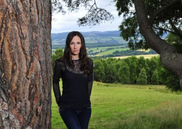 Folk singer Julie Fowlis near her Inverness home. Picture: Robert Perry