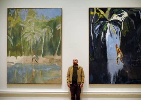 The exhibition, Peter Doig: No Foreign Lands, showcases works created during the past ten years. Picture: Jane Barlow