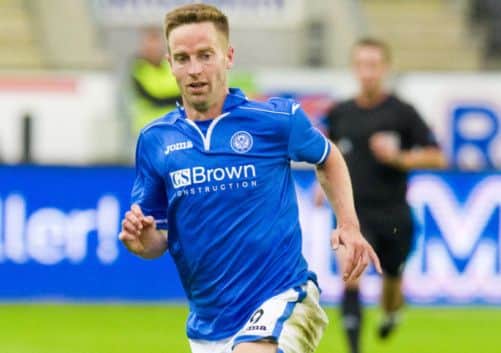 Steven MacLean: Scored crucial goal for Saints in Minsk. Picture: SNS