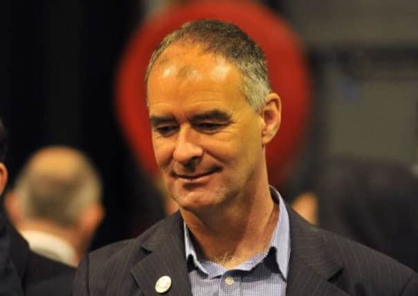 Tommy Sheridan, pictured at the 2012 Glasgow council election count. Picture: Robert Perry