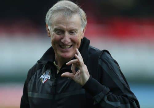 Alan Solomons: Late arrival. Picture: Getty
