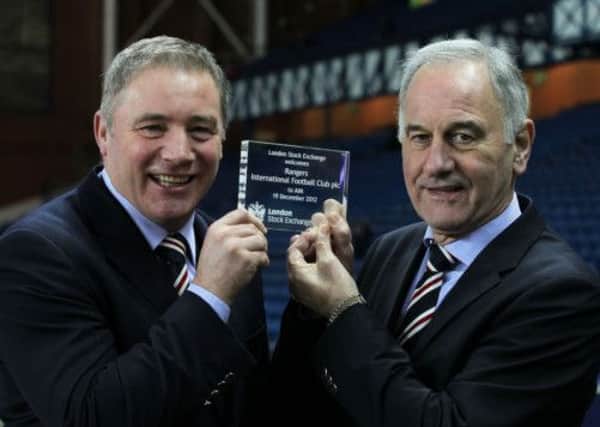 Ally McCoist and Charles Green's war of words continues. Picture: SNS