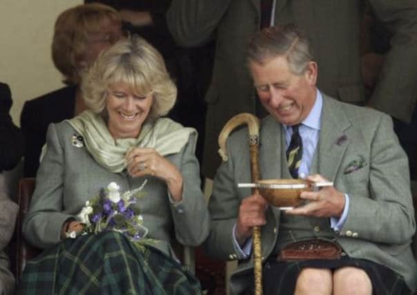 Prince Charles Duke of Rothesay and Camilla The Duchess of Rothesay at the 2005 Mey Games. Picture: Getty