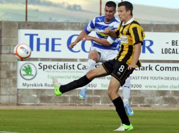 Morton thought they had won the tie when Michal Habai netted their second, but extra time was needed. Picture: Greg Macvean
