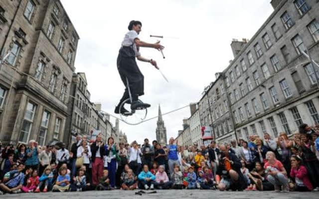 The Fringe got underway this week. Picture: Jane Barlow