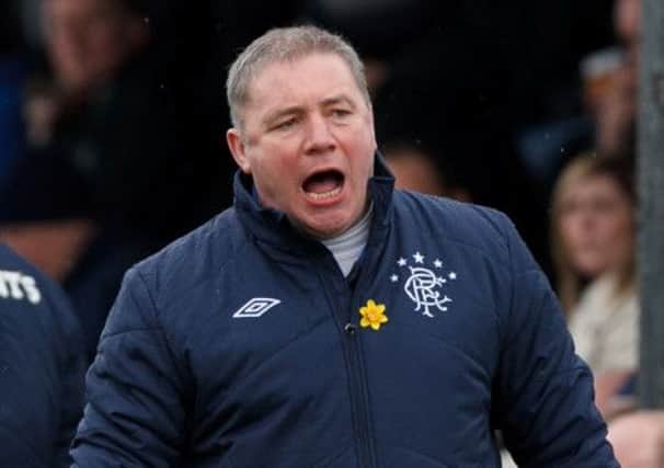 Ally McCoist was furious about comments attributed to Charles Green. Picture: PA