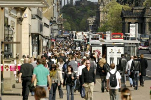 The recent good weather has helped to encourage consumers to hit the shop. Picture: Jane Barlow