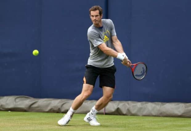 Andy Murray plays either Marcel Granollers or Grigor Dimitrov in the Rogers Cup in Canada. Picture: Getty
