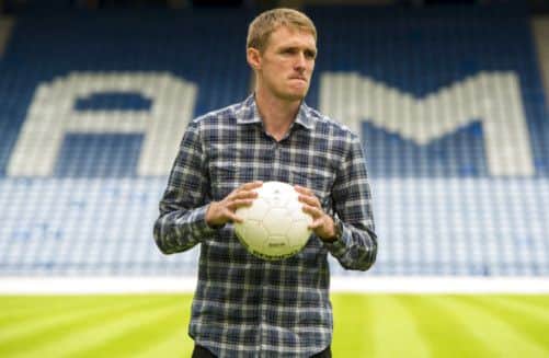 Darren Fletcher at Hampden  a stadium in which he hopes to play again one day. Picture: SNS