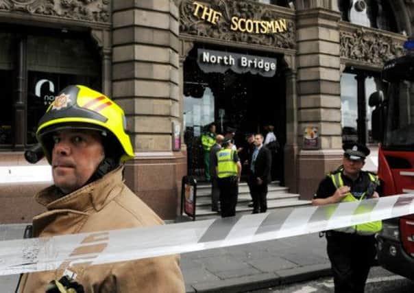 Police have confirmed the identity of the two people found dead a the Scotsman Hotel. Picture: Ian Rutherford