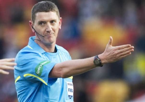 Craig Thomson has been appointed to officiate the televised capital clash at Tynecastle on Sunday. Picture: SNS