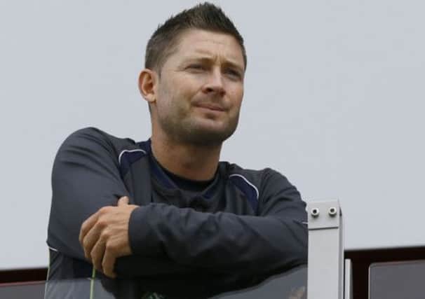 Michael Clarke has been the best Aussie batsman. Picture: AP
