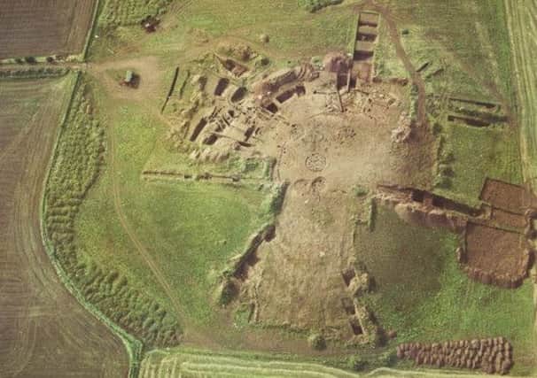 The Royal Commision on the Ancient and Historical Monuments of Scotland surved the site extensively at the time of excavation. Picture: RCAHMS