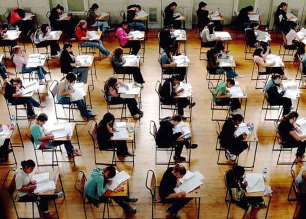On the face of it, improved exam results are a good thing  but some schools only put forward children they know can pass. Picture: PA