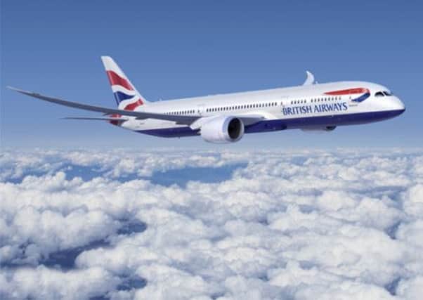 A Dreamliner flight operated by British Airways. Picture: BA