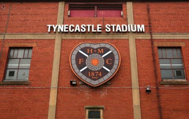The items were stolen from Tynecastle stadium. Picture: PA