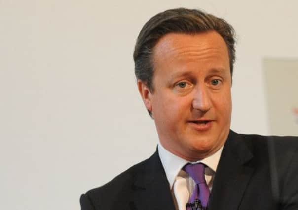 David Cameron: 'It's not the case that there's nothing we can do just because it's online.' Picture: Neil Hanna