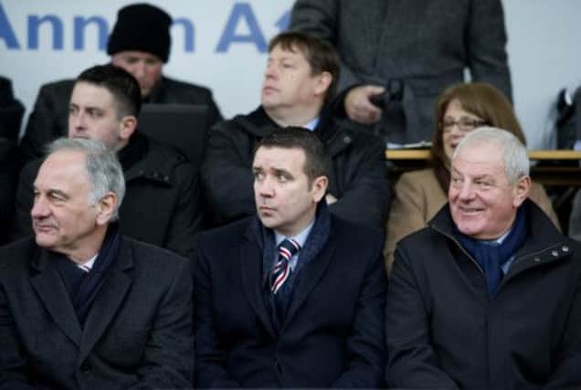 Charles Green, left, is under pressure after Walter Smith, right, resigned. Picture: SNS