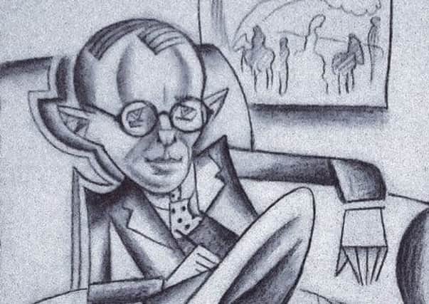 Emilio Coias drawing of George Malcolm Thomson
