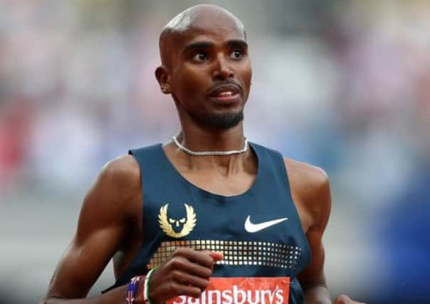 Mo Farah: Intimidates rivals. Picture: Getty