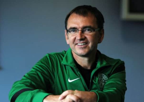 Pat Fenlon has faith in Hibs youngsters such as Sammy Stanton and Jordon Forster. Picture: Ian Rutherford