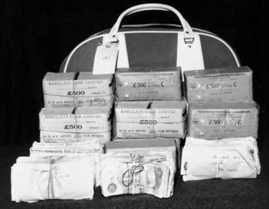 £2.6 million was stolen from the Glasgow to Euston mail train on 8 August 1963. Picture: PA
