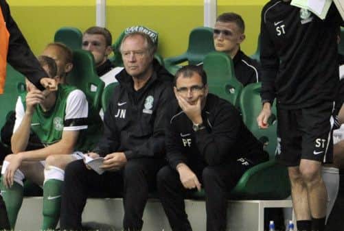 Pat Fenlon felt his side didnt deserve to lose the Capital derby. Picture: SNS