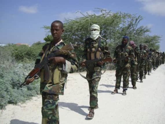 Al Shabab fighters stole £480,000 of supplies in one of the worlds most dangerous places. Picture: AP