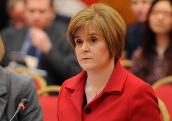 Nicola Sturgeon says the savings allowed for better investment. Picture: Jane Barlow