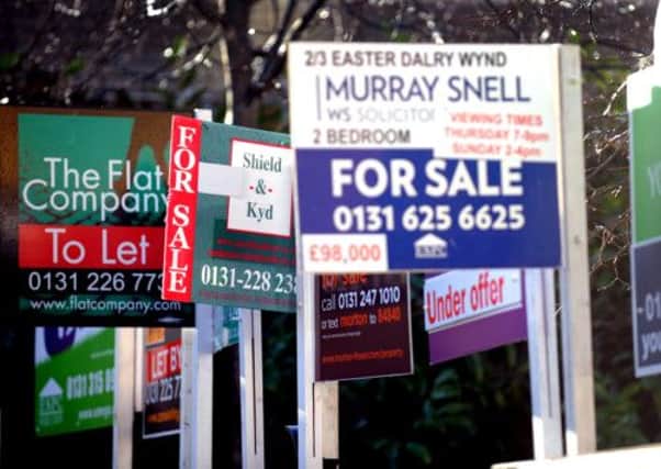 A significant increase in house prices has been reported in Scotland. Picture: Jane Barlow