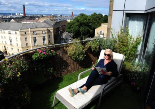 Susan Reis at her Penthouse apartment in East London Street.  Picture: Ian Rutherford