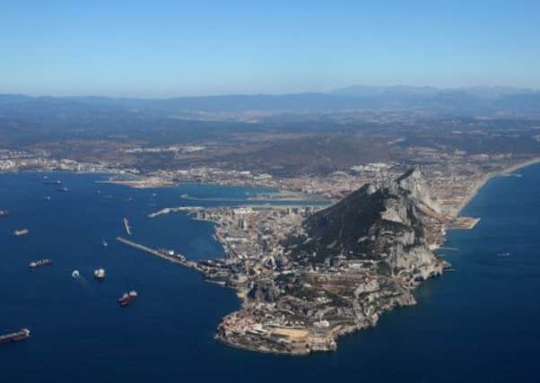 The peninsular of Gibraltar. Picture: Getty
