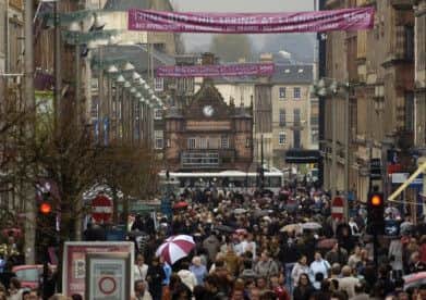 Glasgow's Buchanan Street. Picture: Gareth Easton