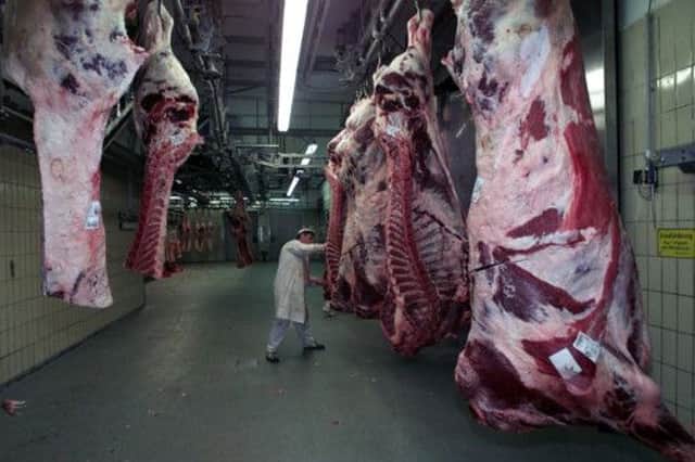 Meat production companies have already introduced meat inspectors who are employed by themselves, a move which has succeeded in weakening the stringency of meat inspection and which has become a concern of the European Food Standards Agency. Picture: Reuters