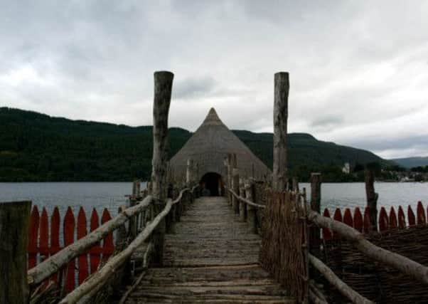 Loch Tay Crannog. Picture: submitted