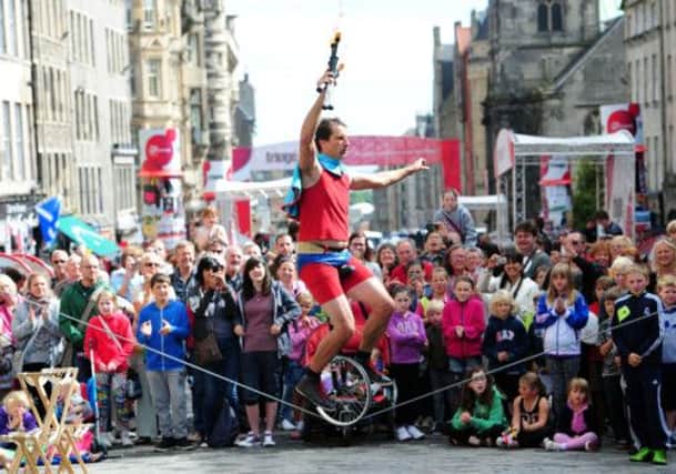 A poll found a 95 per cent satisfaction rate with Edinburgh's festivals. Picture: Ian Rutherford