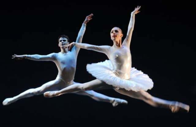 Dancers from the Scottish Ballet perform Silhouette at the Festival Theatre. Picture: Jane Barlow