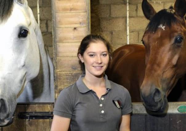 Jodie Crawford, 16, will use her £5,000 Business Gateway funding to develop a further six stables at Crawford Equestrian near Falkirk. Picture: Contributed